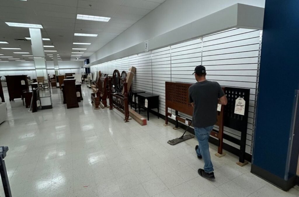 MM Commercial Cleaning team providing construction cleanup in North Tonawanda, NY with industrial tools that improve safety and speed final inspections.